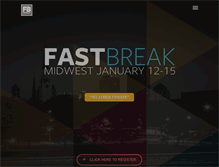Tablet Screenshot of midwestfastbreak.com